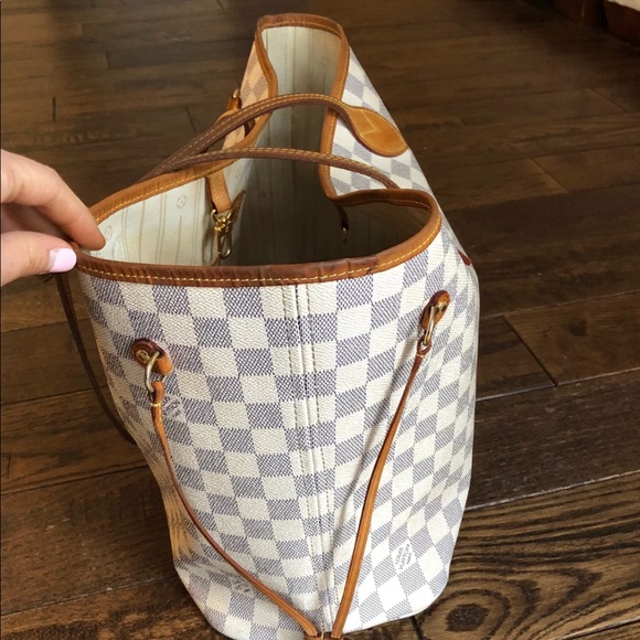 SOLD!!!!  Louis Vuitton Neverfull MM damier azur - Picture 3 of 8